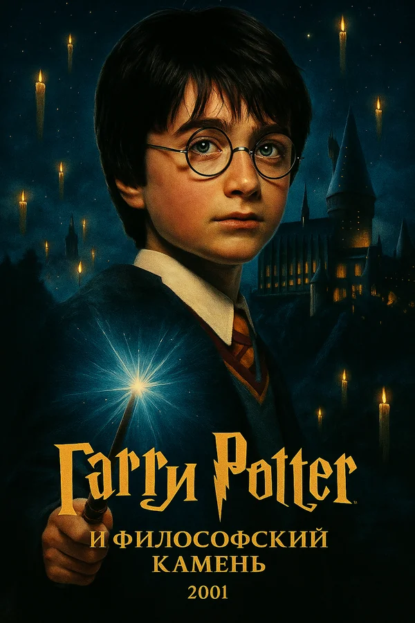 Постер Гарри Поттер и философский камень (2001)