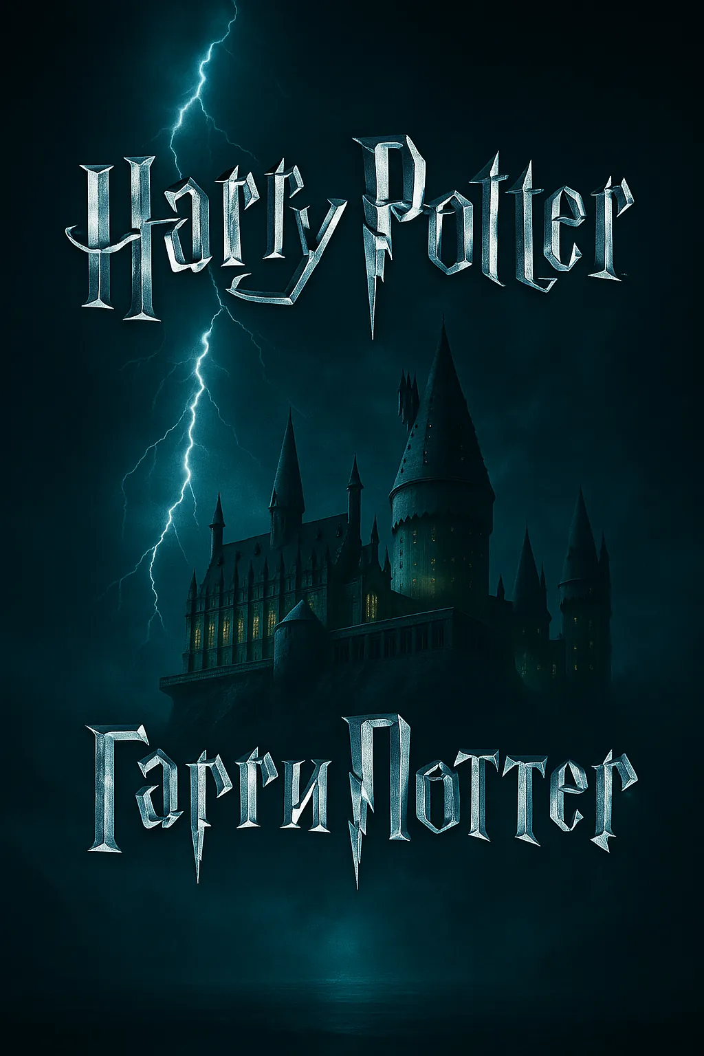 Постер Гарри Поттер — все части